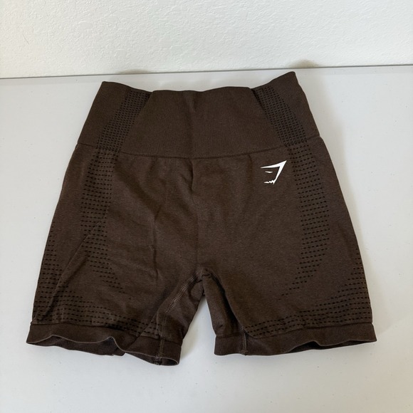 Gymshark Pants - Gymshark Vital Seamless 2.0 Shorts Brown Marl Size Small 5" Inseam